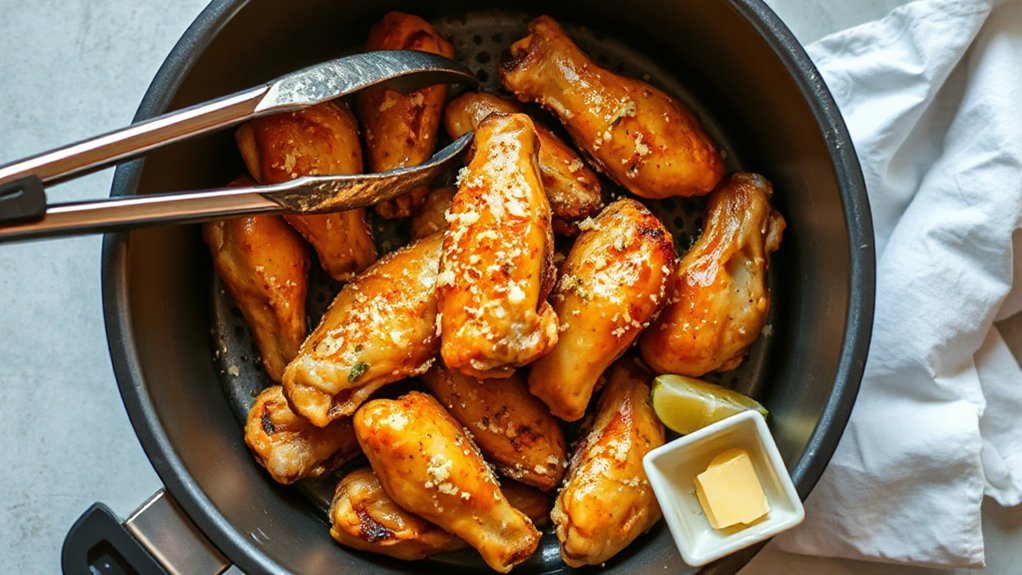 pat dry preheat shake