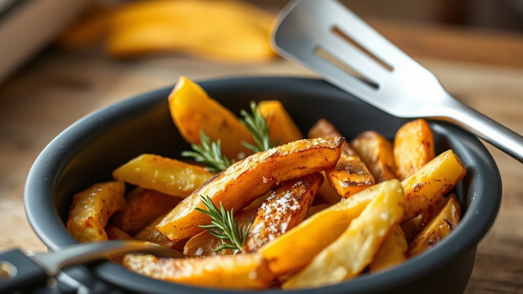 perforated trays boost browning