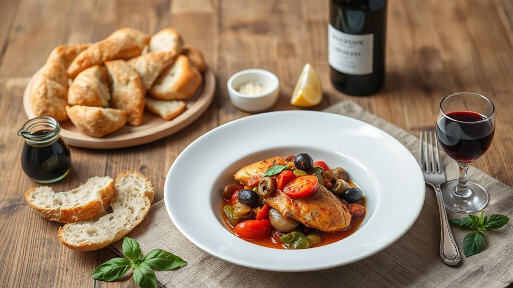 polenta arugula pine nuts chianti