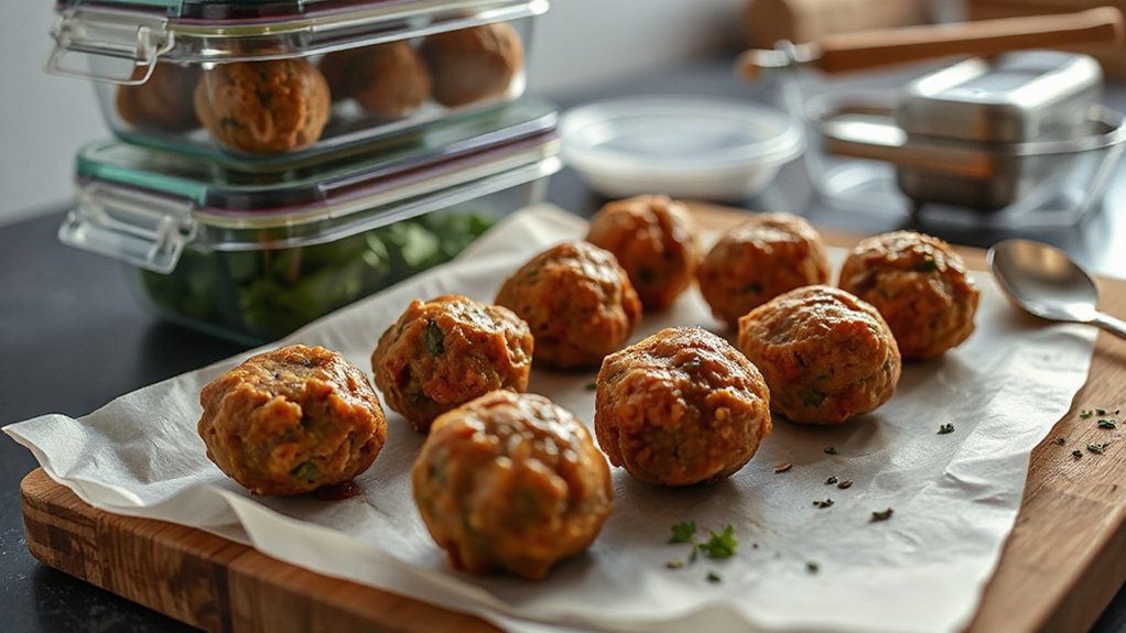 portion chill flash freeze label