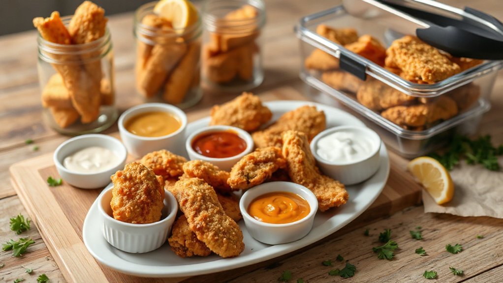 portion cool refrigerate air fry