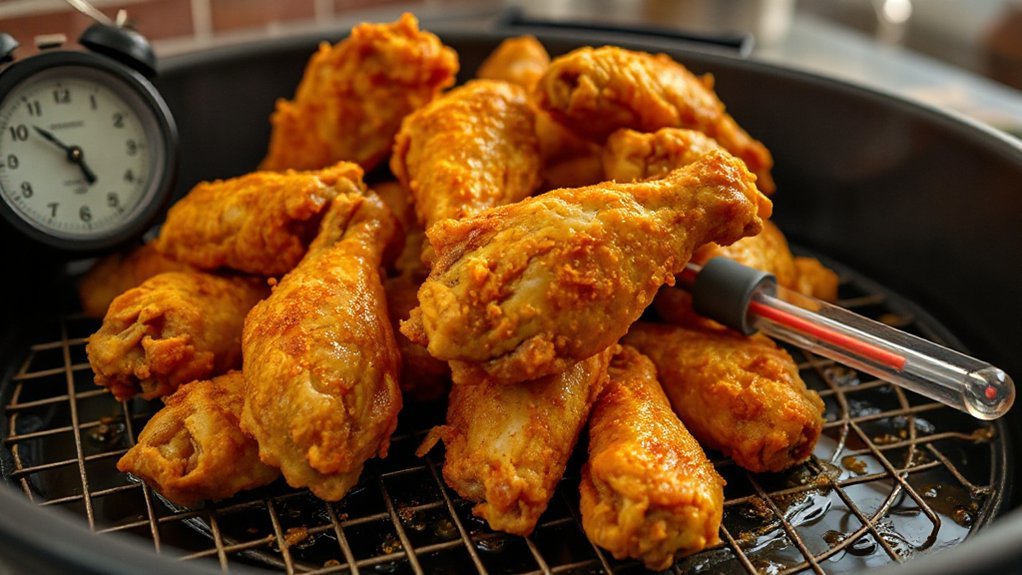 preheat 400 f flip once