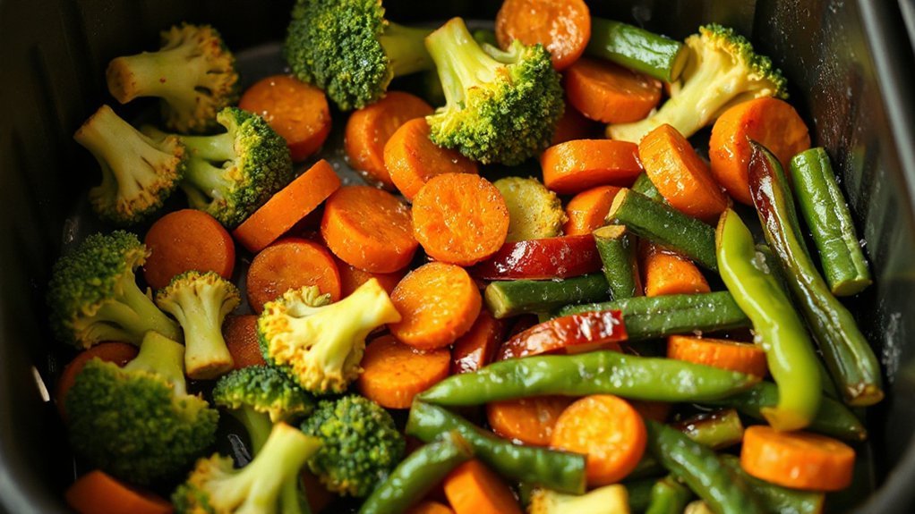 preheat dry single layer crisp