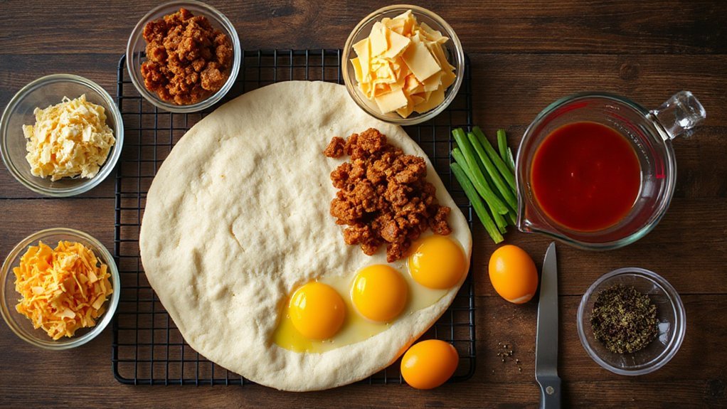 preheat fryer prep ingredients