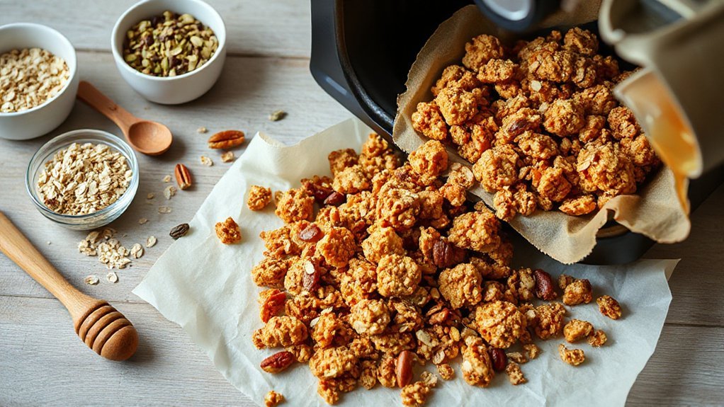 preheat grease stir periodically