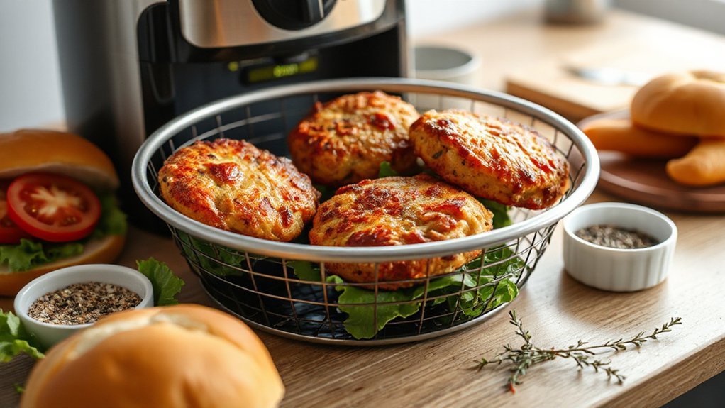 preheat roomy air fryer evenly