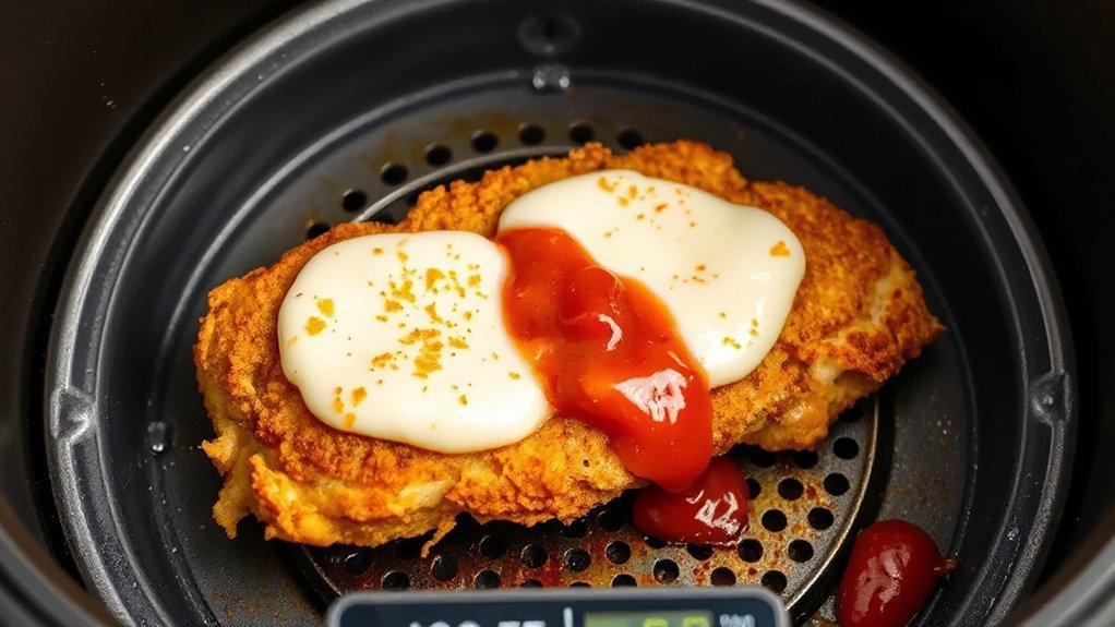 preheat single layer flip thermometer