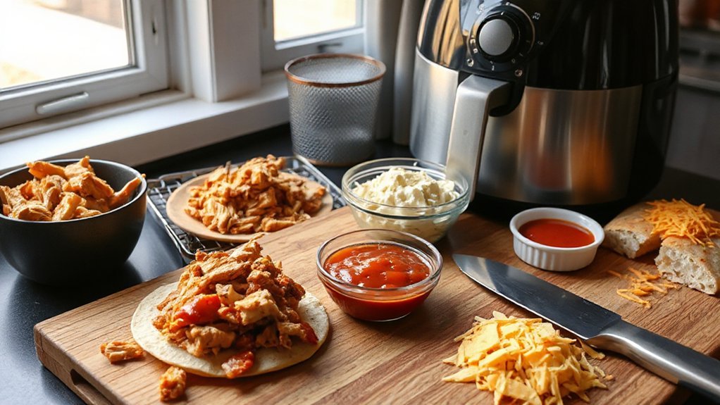 prep air fryer tools