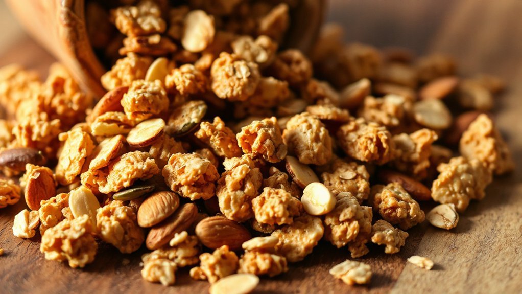 press honey bound granola listen