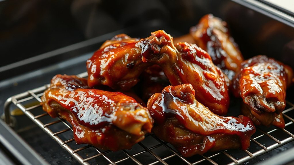 quick crispy healthier wings