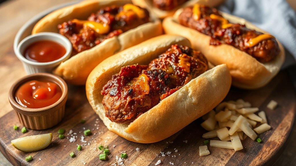 quick customizable air fryer hotdogs