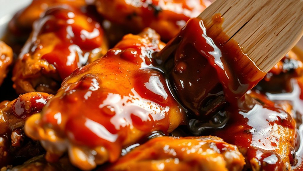 quick thin layered heated glaze