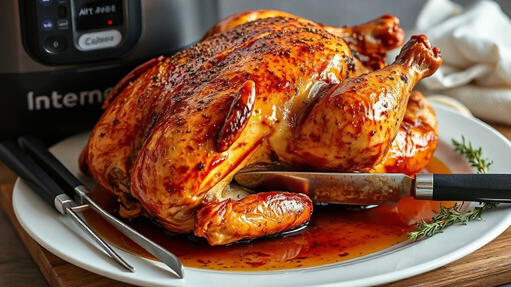 rest carve spoon serve