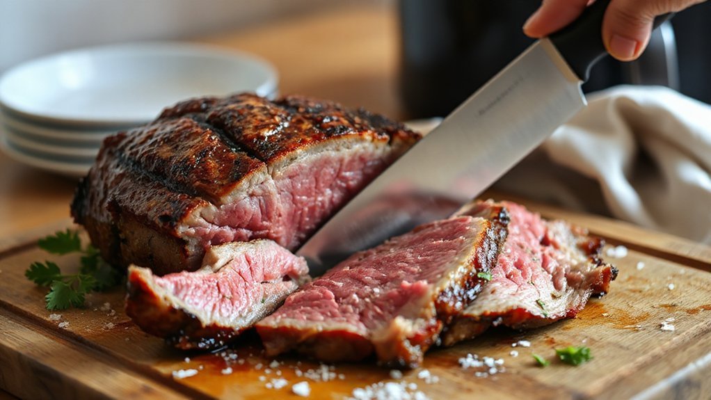 rest slice against grain