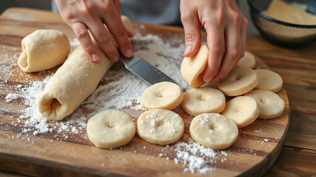 roll slice tuck arrange