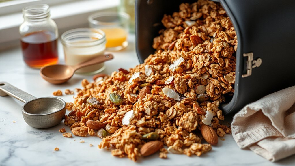 rolled oats oil binder nuts