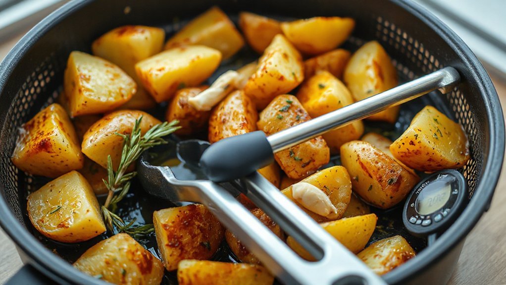 roomy single layer air fryer