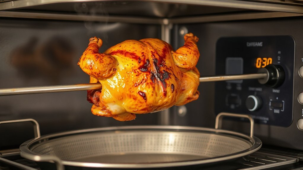 rotisserie tools and features