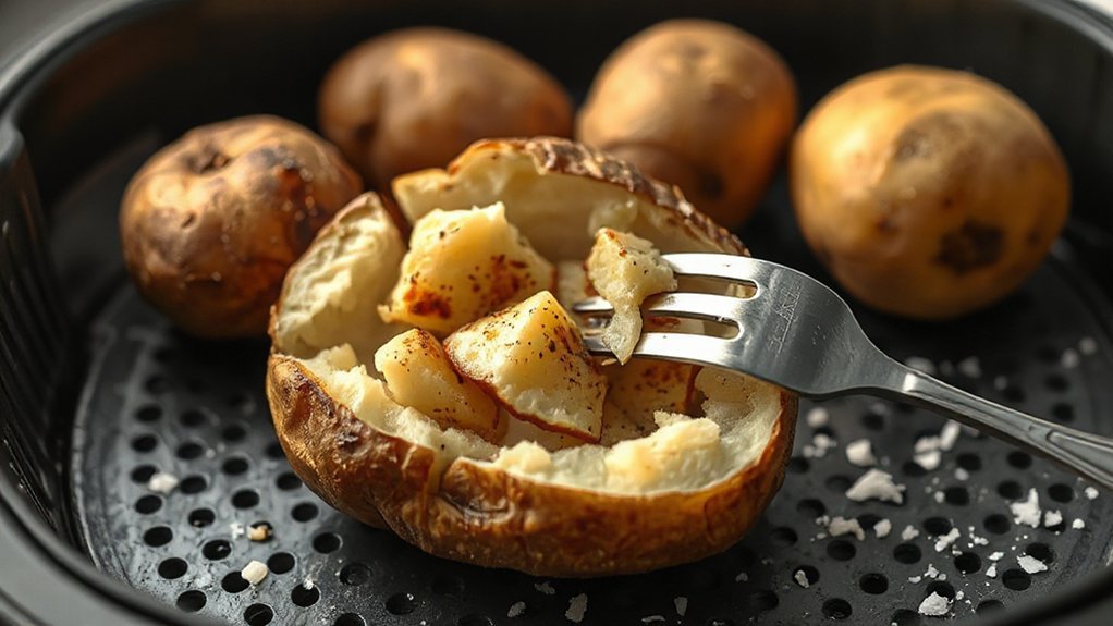 russets yield fluffy interiors