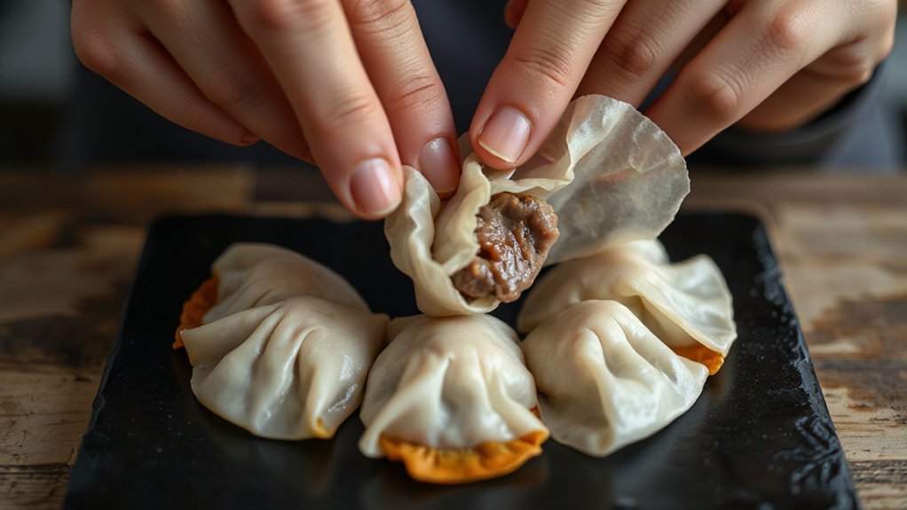 seal pleats for crispness