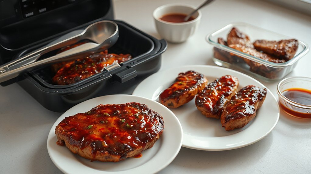 season refrigerate freeze air fry