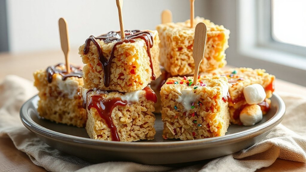 seasonal toppings and presentations