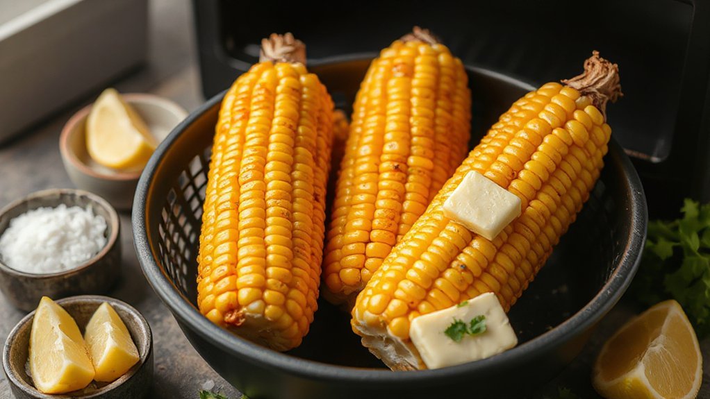 seasoned compound buttered corn