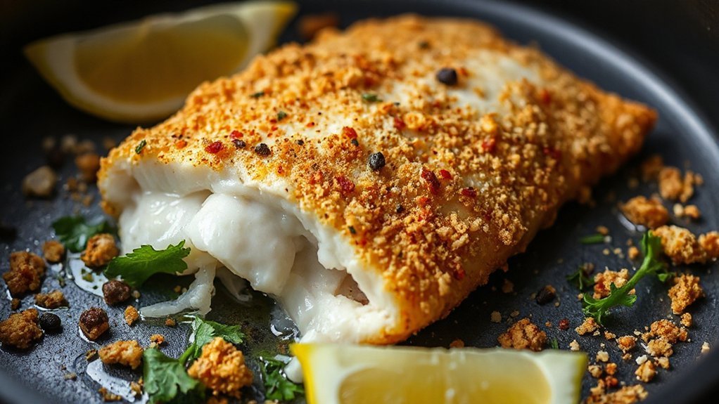 seasoned cornmeal air fried crunch