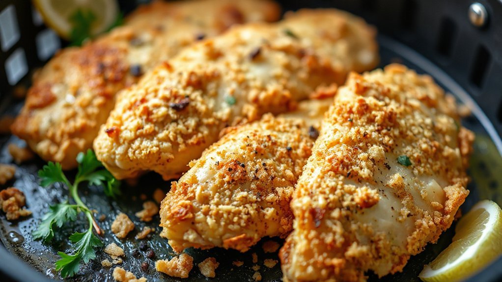 seasoned panko parmesan coating