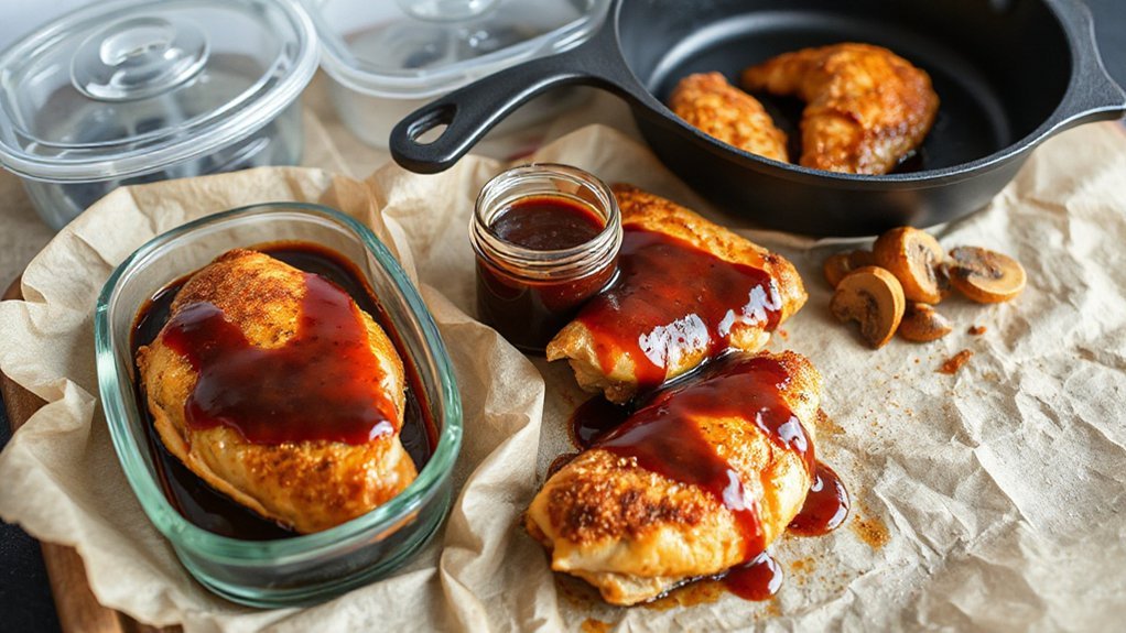 separate sauce airtight storage