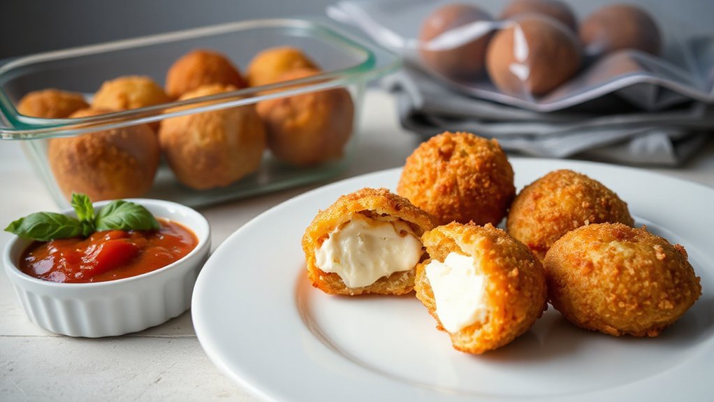 serve hot with marinara