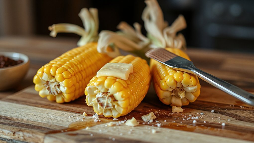 shuck rinse trim butter