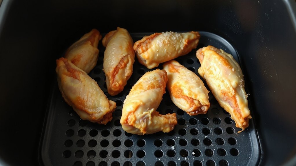 single layer wings with gaps