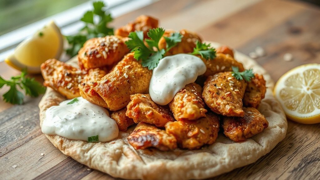 slow emulsified garlic cream