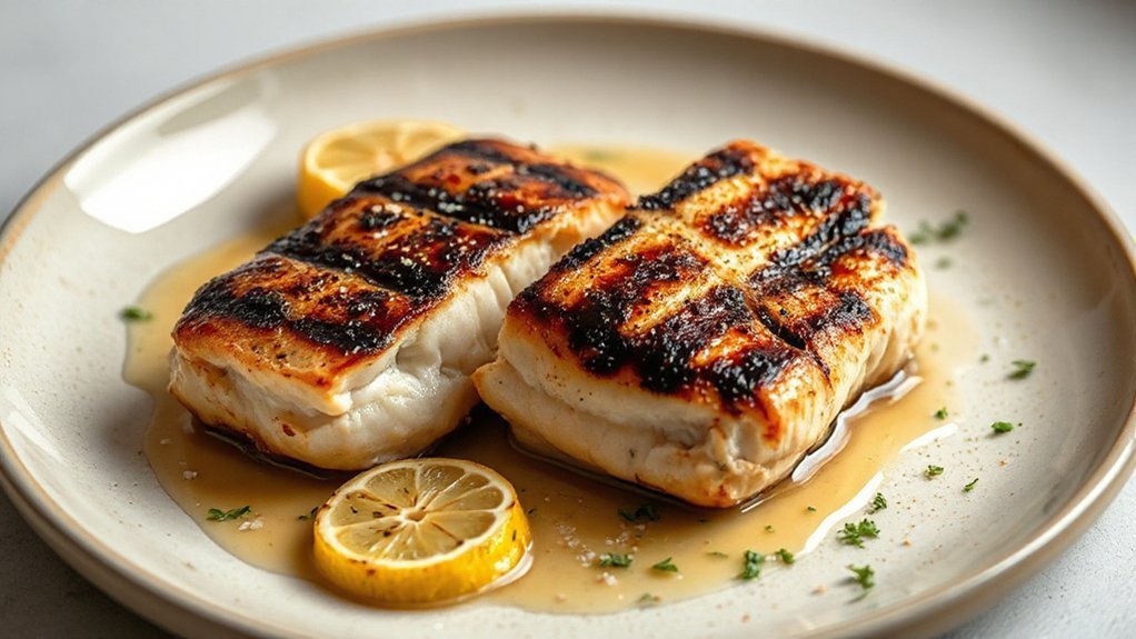 spoon warm lemon butter