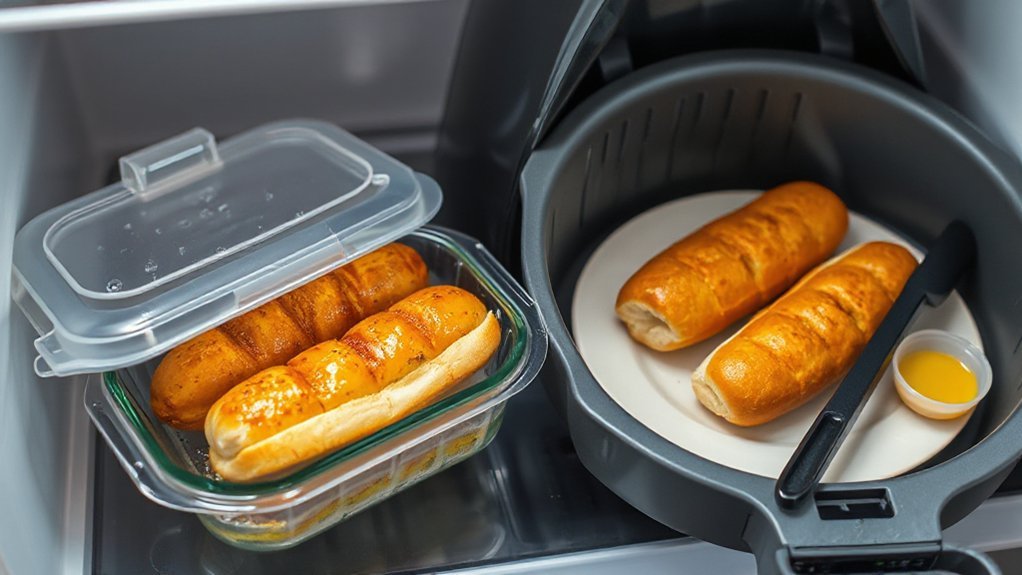 store airtight air fry 350 f