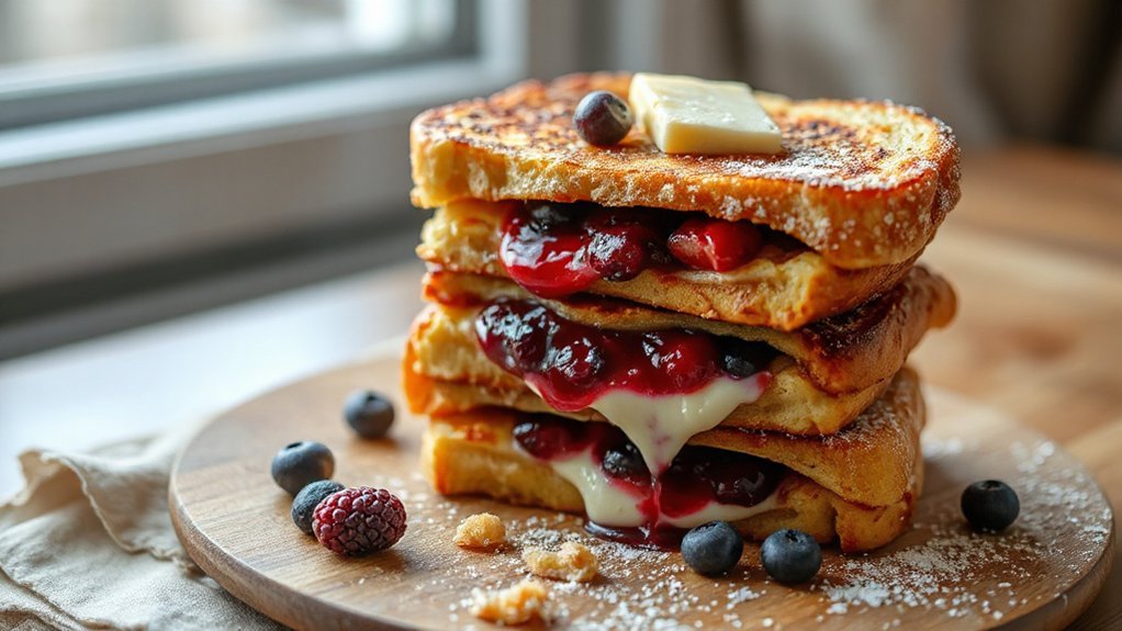 stuffed air fryer french toast