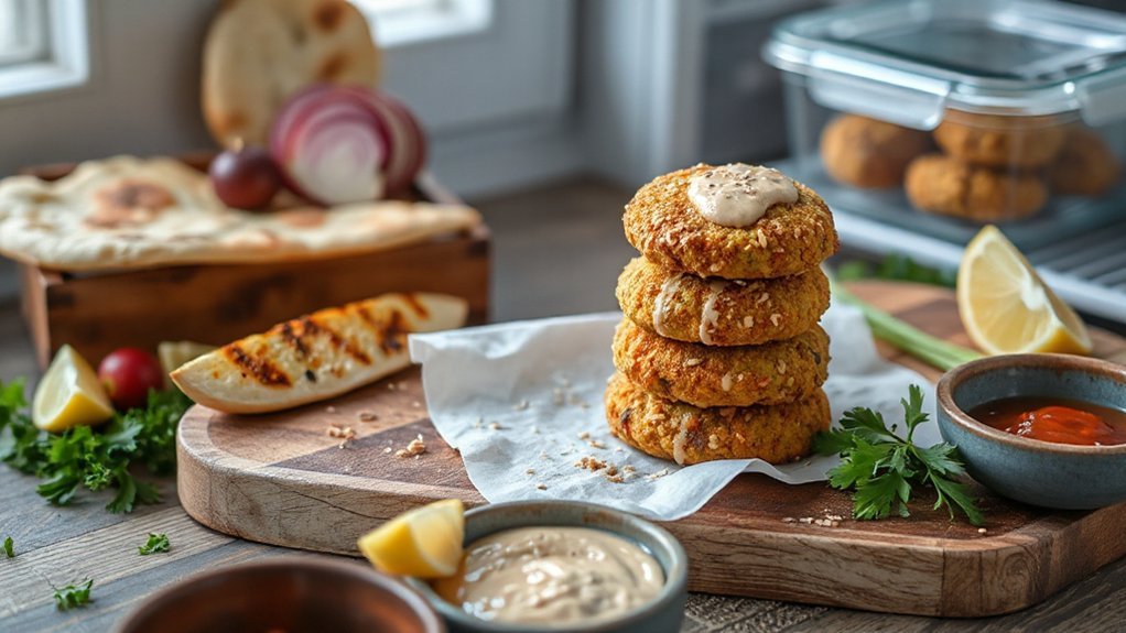 stuffed pita refrigerate reheat