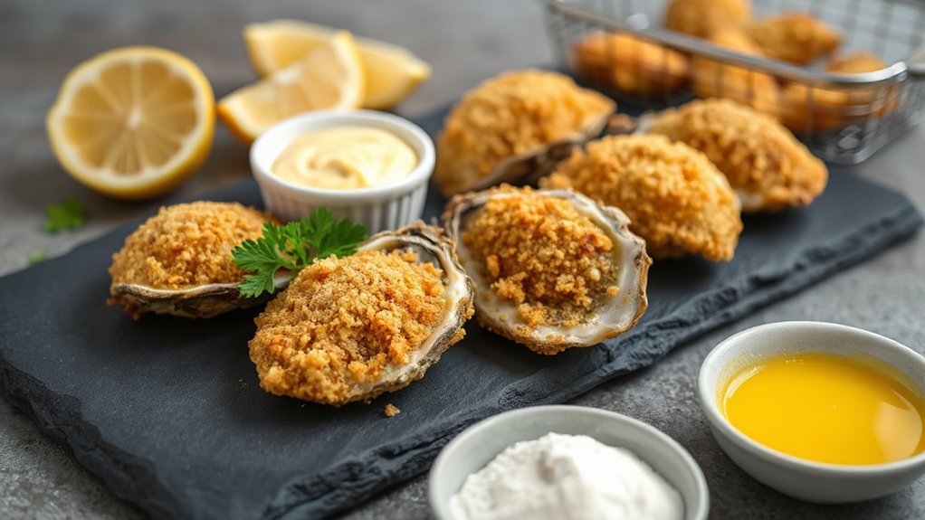 substitutions for crispy oysters