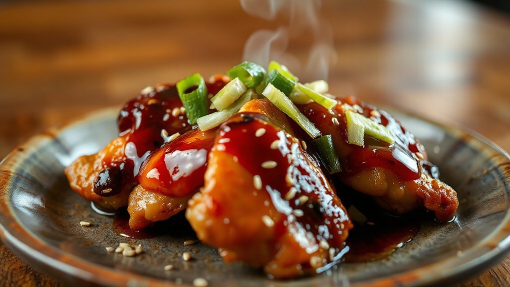 sweet teriyaki airfryer chicken