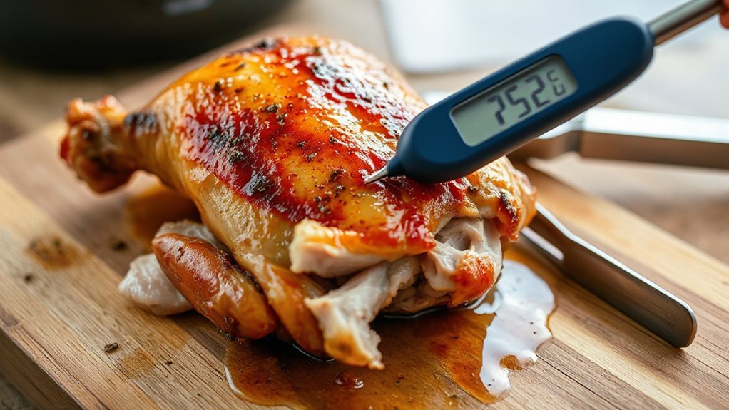 thermometer juices rest tenting