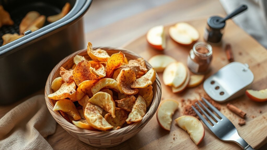 thin slices at 300 325 f