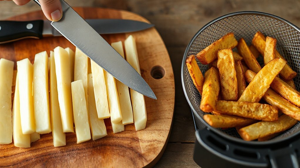 uniform 1 4 3 8 inch potato sticks